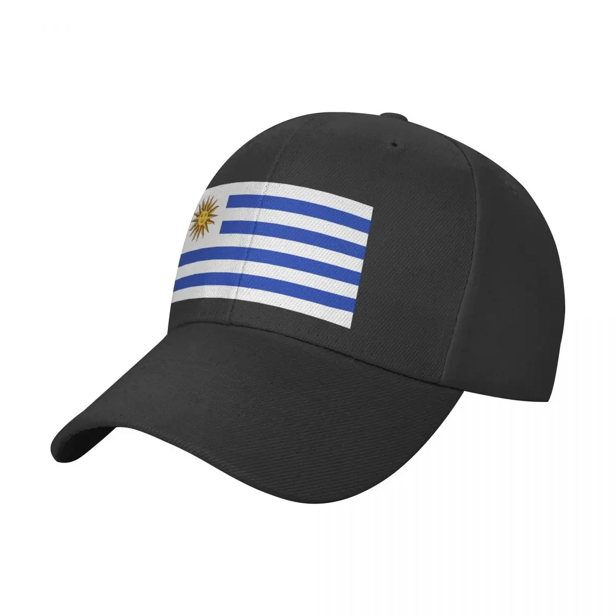 Smieklīgi Urugvaja Karoga Beisbola Vīriešiem Poliestera Cepures Cepure, Regulējams Modes Gadījuma Klp Kravas automobiļa vadītājs Cepure
