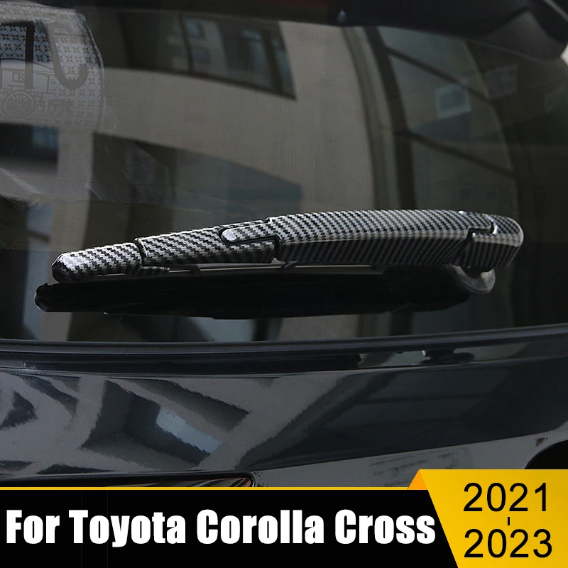 Toyota Corolla Krusta XG10 2021 2022 2023 Hibrīda ABS Automašīnas Aizmugurējā Bagāžnieka Logu Tīrītājs Roku Blade Vāka Pārklājums Sprauslu Apdares Lietā