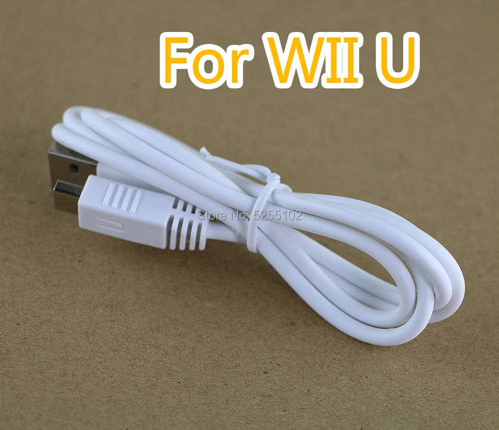 30pcs Par WIIU USB Lādētāju, Barošanas Kabelis Vadu datu kabeļa Nomaiņa Nintend Wii U Gamepad lādētāja vads